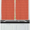 image:imageAmbesonne Modern Decor Kitchen Curtains Stripe Tube Like Bars Animation Inspired Digital Minimalist Graphic Art Window Drapes 2 Panels Set for Kitchen Cafe 55 x 39 Silver LavenderDark Brown Dark Coral