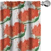 image:imageAmbesonne Star Curtains Big Stars Pattern Monochrome Modern Design Starry Night Themed Window Treatments 2 Panel Set for Living Room Bedroom Pair of  28 x 84 Grey BlueVermilion Green