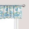 image:imageAmbesonne Tropical Window Valance Monochrome Pineapples with Abstract Zigzag Design on a Greyscale Background Curtain Valance for Kitchen Bedroom Decor with Rod Pocket 54 X 12 Black and WhiteMint Blue