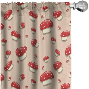 image:imageAmbesonne Abstract Curtains British Tartan Celtic Pattern with Vertical Horizontal Symmetric Stripes Image Window Treatments 2 Panel Set for Living Room Bedroom Pair of  28 x 63 Black WhiteIvory Red