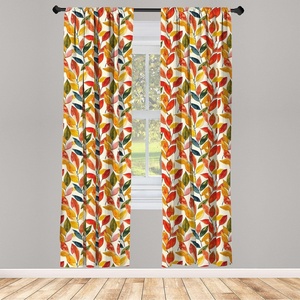image:imageAmbesonne Abstract Curtains British Tartan Celtic Pattern with Vertical Horizontal Symmetric Stripes Image Window Treatments 2 Panel Set for Living Room Bedroom Pair of  28 x 63 Black WhiteVermilion Marigold and Green