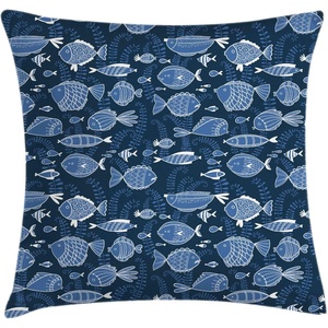 image:imageAmbesonne Animal Throw Pillow Cushion Cover Flamingos Print of Long Leged Love Birds Feathers Romance Brushstroke Splash Watercolor Decorative Square Accent Pillow Case 18 X 18 Pink Blue PurpleBlue Indigo Royal Blue