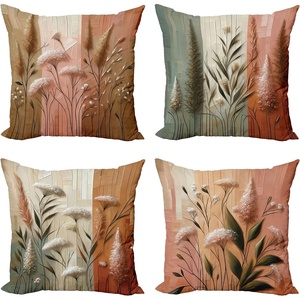 image:imageAmbesonne Animal Throw Pillow Cushion Cover Flamingos Print of Long Leged Love Birds Feathers Romance Brushstroke Splash Watercolor Decorative Square Accent Pillow Case 18 X 18 Pink Blue PurpleRose Amber Laurel Green