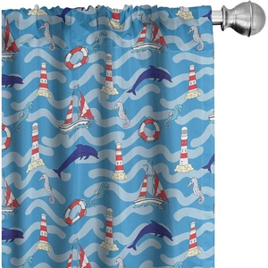 image:imageAmbesonne Birds and Nature Curtains Muted Tone Leafy Floral Huddles with Hummingbirds Urban Jungle Window Treatments 2 Panel Set for Living Room Bedroom Pair of  28 x 63 Blue Grey Dried RoseNight Blue