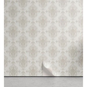 image:imageAmbesonne Blush Pink Peel amp Stick Wallpaper for Home Geometric Pattern with Diamond Check Modern Triangles Futuristic Art SelfAdhesive Living Room Kitchen Accent 13 x 100 Pale Mustard and BlushPearl and Coconut