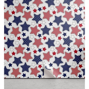 image:imageAmbesonne Blush Pink Peel amp Stick Wallpaper for Home Geometric Pattern with Diamond Check Modern Triangles Futuristic Art SelfAdhesive Living Room Kitchen Accent 13 x 100 Pale Mustard and BlushIndigo Red White