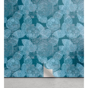 image:imageAmbesonne Blush Pink Peel amp Stick Wallpaper for Home Geometric Pattern with Diamond Check Modern Triangles Futuristic Art SelfAdhesive Living Room Kitchen Accent 13 x 100 Pale Mustard and BlushPale Cadet Blue and Teal