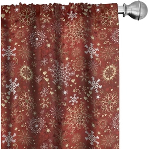 image:imageAmbesonne Candy Cane Curtains Aquarelle Style Sweets Traditional Christmas Festivity Winter Celebrations Window Treatments 2 Panel Set for Living Room Bedroom Pair of  28 x 84 White AquaRed Yellow and White