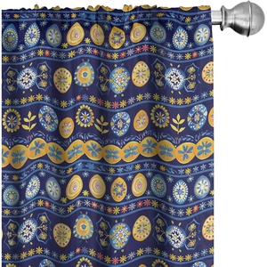 image:imageAmbesonne Candy Cane Curtains Aquarelle Style Sweets Traditional Christmas Festivity Winter Celebrations Window Treatments 2 Panel Set for Living Room Bedroom Pair of  28 x 84 White AquaYellow Coral and Blue