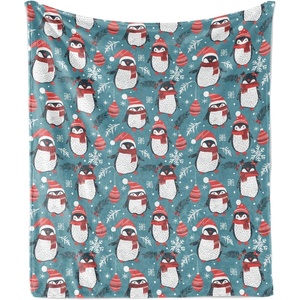 image:imageAmbesonne Gnome Soft Flannel Fleece Throw Blanket Nordic Tonttu Myth Finnish Creature Nisser Scandinavian Folklore Print Cozy Plush for Indoor and Outdoor Use 70 x 90 Grey RubyVermilion Grey and Slate Blue