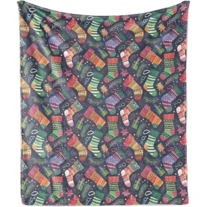 image:imageAmbesonne Gnome Soft Flannel Fleece Throw Blanket Nordic Tonttu Myth Finnish Creature Nisser Scandinavian Folklore Print Cozy Plush for Indoor and Outdoor Use 70 x 90 Grey RubyMustard and Multicolor