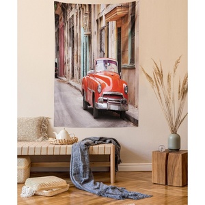 image:imageAmbesonne Grey and Yellow Tapestry Street Art Modern Grunge Abstract Design Squares Wide Wall Hanging for Bedroom Living Room Dorm 60 X 40 Charcoal Grey YellowOrange Sand Brown