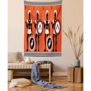 image:imageAmbesonne Modern Tapestry Close up Gorilla Portrait with Orange Eyes Zoo Jungle Animal Wild Money Graphic Wide Wall Hanging for Bedroom Living Room Dorm 80 X 60 Grey MarigoldOrange Black White