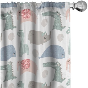 image:imageAmbesonne Star Curtains Big Stars Pattern Monochrome Modern Design Starry Night Themed Window Treatments 2 Panel Set for Living Room Bedroom Pair of  28 x 84 Grey BlueSeafoam Blue