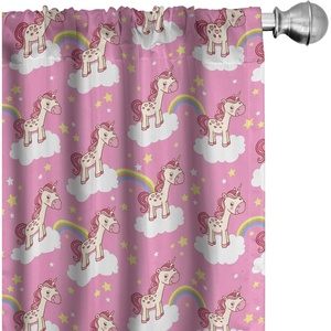 image:imageAmbesonne Star Curtains Big Stars Pattern Monochrome Modern Design Starry Night Themed Window Treatments 2 Panel Set for Living Room Bedroom Pair of  28 x 84 Grey BlueWhite Pink