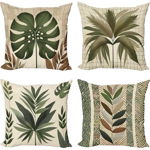image:imageAmbesonne Striped Throw Pillow Cushion Cover Abstract Prehistoric with Cave Rocks Nature Inspired Unusual Boho Artprint Decorative Square Accent Pillow Case 24 X 24 Yellow BlackUmber Forest Green Ivory