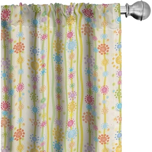 image:imageAmbesonne Tattoo Curtains Panda Bear Portraits Mascots Pattern for in Black and White Window Treatments 2 Panel Set for Living Room Bedroom Pair of  28 x 84 Black and WhitePale Yellow Multicolor