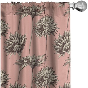 image:imageAmbesonne Tattoo Curtains Panda Bear Portraits Mascots Pattern for in Black and White Window Treatments 2 Panel Set for Living Room Bedroom Pair of  28 x 84 Black and WhiteWhite