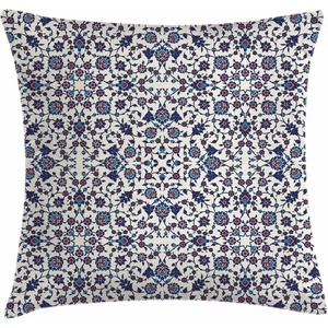 image:imageAmbesonne Teen Room Throw Pillow Cushion Cover Professional Basketball Arena Stadium Before The Game Championship Sports Image Decorative Square Accent Pillow Case 16 X 16 BrownVermilion Indigo