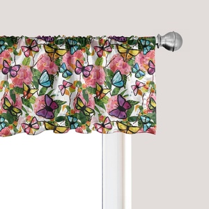 image:imageAmbesonne Tropical Window Valance Monochrome Pineapples with Abstract Zigzag Design on a Greyscale Background Curtain Valance for Kitchen Bedroom Decor with Rod Pocket 54 X 12 Black and WhiteViolet