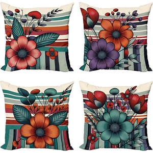 image:imageAmbesonne Yellow and Blue Throw Pillow Cushion Cover Abstract Polygon Style Fractal Gradient Geometric Background Art Decorative Rectangle Accent Pillow Case 26 X 16 Slate Blue MarigoldTeal Dark Pink and Violet