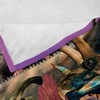image:imageAmbesonne Dinosaur Throw Blanket Jurassic Times Themed Design of Trex Stegosaurus and Triceratops Flannel Fleece Accent Piece Soft Couch Cover for Adults 50 x 60 Violet Grey and Night Blue