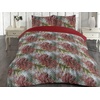 image:imageAmbesonne Floral Duvet Cover Set Gerbera Ornament with Blurry and Shadowy Effect Abstract Garden Bloom Reversible 2 Piece Bedding Set with Pillow Sham Twin Pale Maroon Olive Green