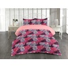 image:imageAmbesonne Flowers Duvet Cover Set Garden of Blooming Romance Weathered Concept Grunge Peony and Gerbera Reversible 3 Piece Bedding Set with 2 Pillow Shams King Pink Pale Grey Purple