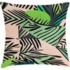 image:imageAmbesonne Mid Century Modern Boho Throw Pillow Cushion Cover Blurry Effect Forest of Leafy Art Exotics Fun Decorative Square Accent Pillow Case 18 X 18 Pale Salmon and Charcoal Grey
