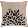 image:imageAmbesonne Mid Century Modern Boho Throw Pillow Cushion Cover Contemporary Leaves Silhouettes Rectangle Shapes Art Decorative Square Accent Pillow Case 26 X 26 Warm Taupe Charcoal Grey