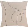 image:imageAmbesonne Mid Century Modern Boho Throw Pillow Cushion Cover Muted Tones Minimalist Abstract Drawn Stripes Print Decorative Square Accent Pillow Case 24 X 24 Charcoal Grey Pale Sepia