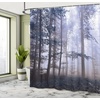 image:imageAmbesonne Winter Shower Curtain Ornamental Crystals of Ice Freezing Weather in January Cold Abstract Cloth Fabric Bathroom Decor Set with Hooks 69 W x 70 L Coconut YellowBlue Ceil
