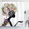image:imageAmbesonne Winter Shower Curtain Ornamental Crystals of Ice Freezing Weather in January Cold Abstract Cloth Fabric Bathroom Decor Set with Hooks 69 W x 70 L Coconut YellowWhite Ivory