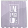 image:imageAmbesonne Winter Shower Curtain Ornamental Crystals of Ice Freezing Weather in January Cold Abstract Cloth Fabric Bathroom Decor Set with Hooks 69 W x 70 L Coconut YellowPale Grey White