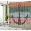 image:imageAmbesonne Winter Shower Curtain Ornamental Crystals of Ice Freezing Weather in January Cold Abstract Cloth Fabric Bathroom Decor Set with Hooks 69 W x 70 L Coconut YellowBrown Multicolor