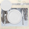 image:imageAmbesonne Animal Place Mats Set of 4 European Lynx Snowy Cold Forest Norway Nordic Country Wildlife Apex Predator Washable Fabric Placemats for Dining Table Standard Size Brown White
