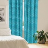 image:imageAmbesonne Cartoon Window Curtains Cartoon Sky View Along Sleeping Clouds Stars and Crescents in Scandinavian Style Lightweight Decor 2Panel Set with Rod Pocket Pair of  28 x 63 Teal BlueSeafoam Blue