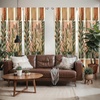 image:imageAmbesonne Cartoon Window Curtains Cartoon Sky View Along Sleeping Clouds Stars and Crescents in Scandinavian Style Lightweight Decor 2Panel Set with Rod Pocket Pair of  28 x 63 Teal BlueForest Green Rust Tan