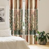 image:imageAmbesonne Cartoon Window Curtains Cartoon Sky View Along Sleeping Clouds Stars and Crescents in Scandinavian Style Lightweight Decor 2Panel Set with Rod Pocket Pair of  28 x 63 Teal BlueForest Green Rust Tan
