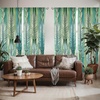 image:imageAmbesonne Cartoon Window Curtains Cartoon Sky View Along Sleeping Clouds Stars and Crescents in Scandinavian Style Lightweight Decor 2Panel Set with Rod Pocket Pair of  28 x 63 Teal BlueIvory Ginger Dark Grey