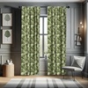 image:imageAmbesonne Cartoon Window Curtains Cartoon Sky View Along Sleeping Clouds Stars and Crescents in Scandinavian Style Lightweight Decor 2Panel Set with Rod Pocket Pair of  28 x 63 Teal BlueGreen Pine