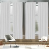 image:imageAmbesonne Cartoon Window Curtains Cartoon Sky View Along Sleeping Clouds Stars and Crescents in Scandinavian Style Lightweight Decor 2Panel Set with Rod Pocket Pair of  28 x 63 Teal BluePale Grey