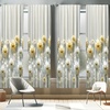 image:imageAmbesonne Cartoon Window Curtains Cartoon Sky View Along Sleeping Clouds Stars and Crescents in Scandinavian Style Lightweight Decor 2Panel Set with Rod Pocket Pair of  28 x 63 Teal BluePale Mustard and Grey Teal