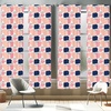 image:imageAmbesonne Cartoon Window Curtains Cartoon Sky View Along Sleeping Clouds Stars and Crescents in Scandinavian Style Lightweight Decor 2Panel Set with Rod Pocket Pair of  28 x 63 Teal BlueBlue and Pink
