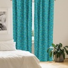 image:imageAmbesonne Cartoon Window Curtains Cartoon Sky View Along Sleeping Clouds Stars and Crescents in Scandinavian Style Lightweight Decor 2Panel Set with Rod Pocket Pair of  28 x 63 Teal BlueGreen Mint