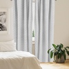 image:imageAmbesonne Cartoon Window Curtains Cartoon Sky View Along Sleeping Clouds Stars and Crescents in Scandinavian Style Lightweight Decor 2Panel Set with Rod Pocket Pair of  28 x 63 Teal BluePale Grey