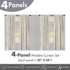 image:imageAmbesonne Cartoon Window Curtains Cartoon Sky View Along Sleeping Clouds Stars and Crescents in Scandinavian Style Lightweight Decor 2Panel Set with Rod Pocket Pair of  28 x 63 Teal BlueTan Green