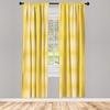 image:imageAmbesonne Fall Window Curtains Cartoon Illustration of Whimsical Ghosts and Magic Houses Halloween Autumn Lightweight Decor 2Panel Set with Rod Pocket Pair of  28 x 95 Black Salmon Off WhitePale Yellow