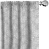 image:imageAmbesonne Fall Window Curtains Cartoon Illustration of Whimsical Ghosts and Magic Houses Halloween Autumn Lightweight Decor 2Panel Set with Rod Pocket Pair of  28 x 95 Black Salmon Off WhiteGrey White
