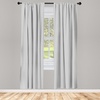 image:imageAmbesonne Fall Window Curtains Cartoon Illustration of Whimsical Ghosts and Magic Houses Halloween Autumn Lightweight Decor 2Panel Set with Rod Pocket Pair of  28 x 95 Black Salmon Off WhiteCharcoal